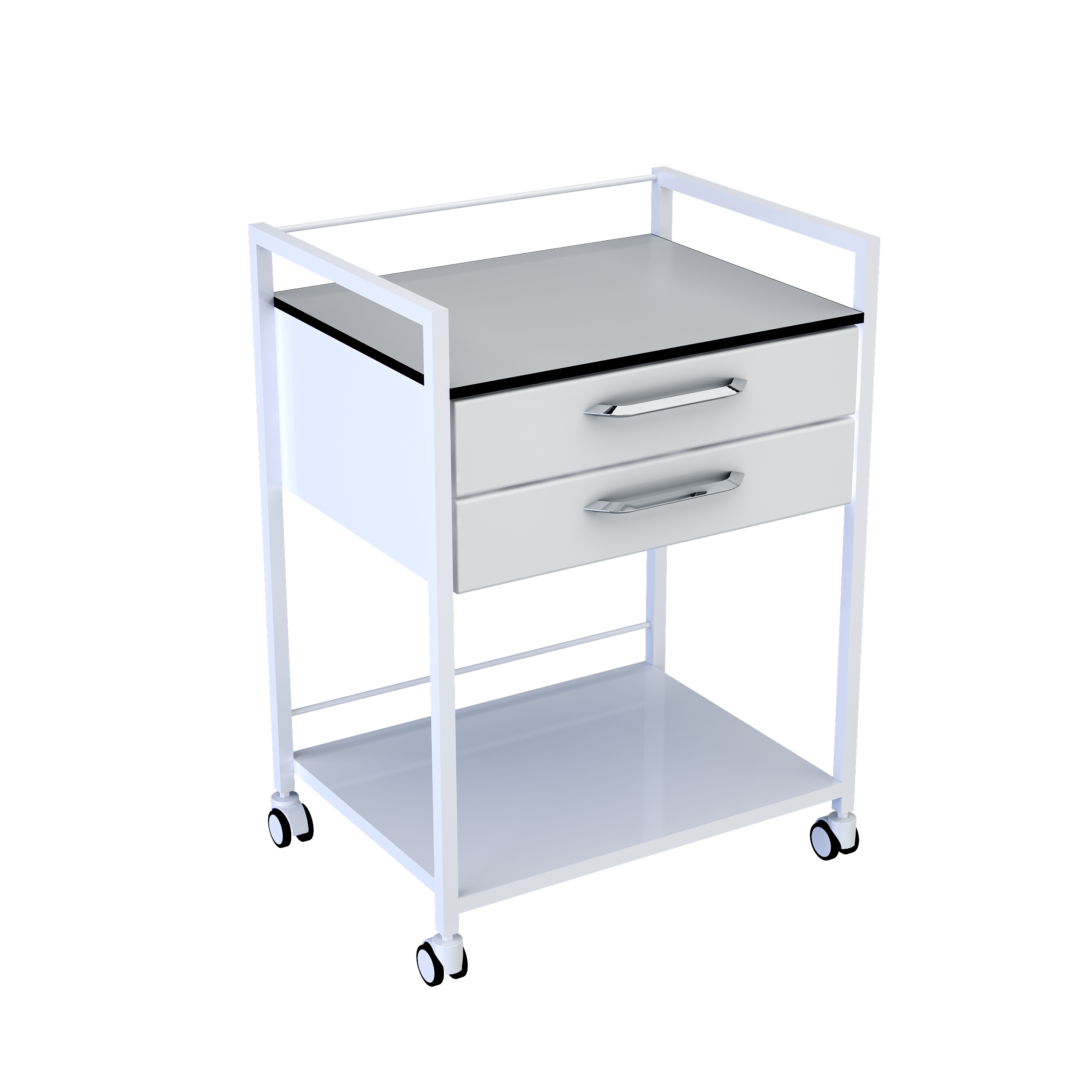 ICA002 DOUBLE DRAWER DEVICE TROLLEY