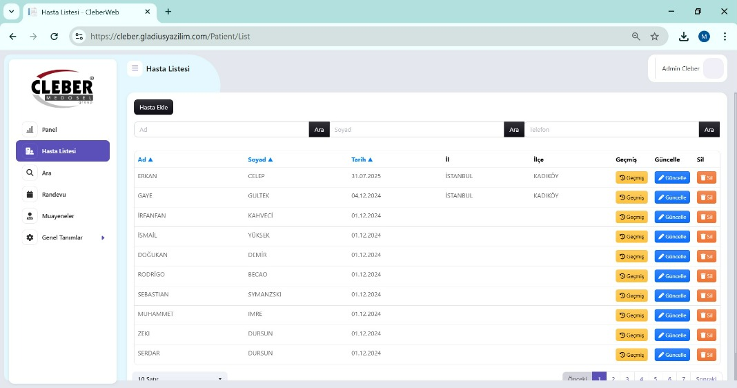 CPM1001 ENT ENDOSCOPY PATIENT TRACKING REGISTRATION SYSTEM